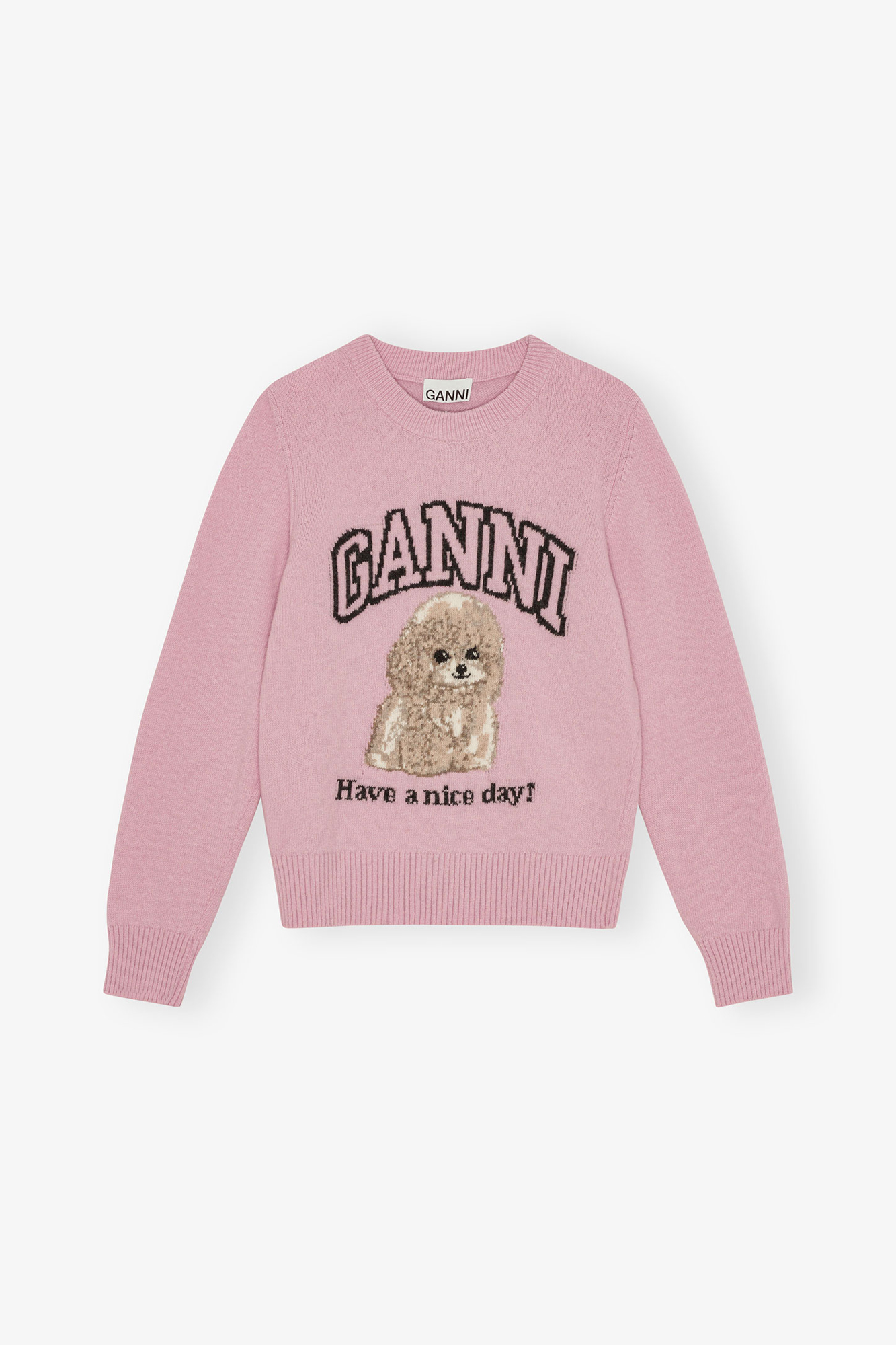 GANNI スパンコールタンクトップ ピンク GANNI / ガニー Soft Cotton Rib Tank Top（タンクトップ）｜UBY Spick