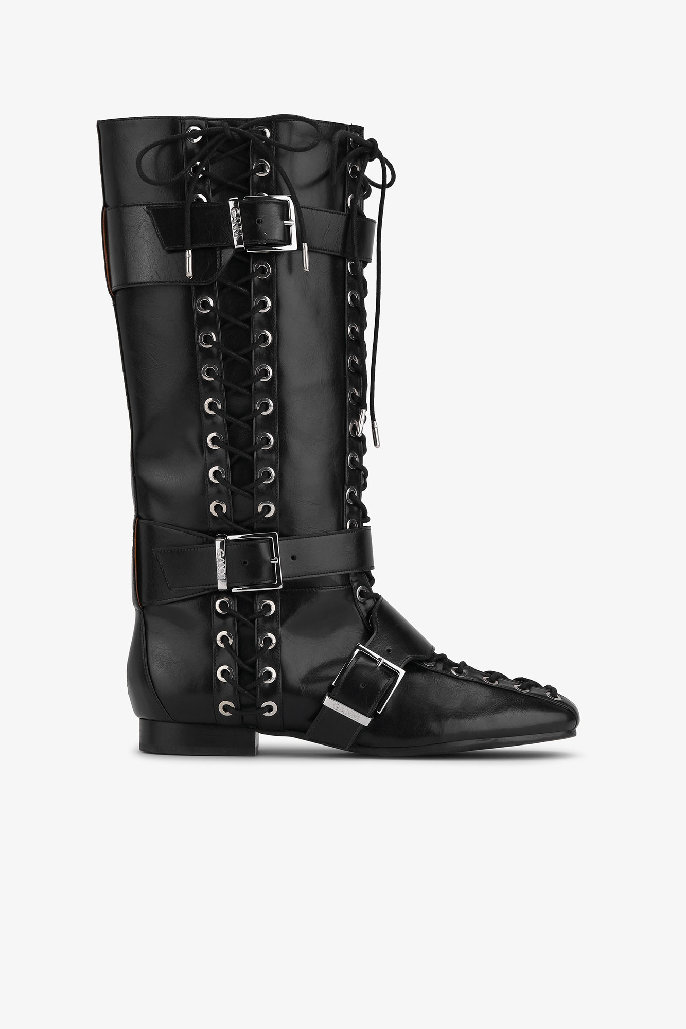 日本製 glamb Agnes lace up boots glamb（グラム）の「Agnes lace up
