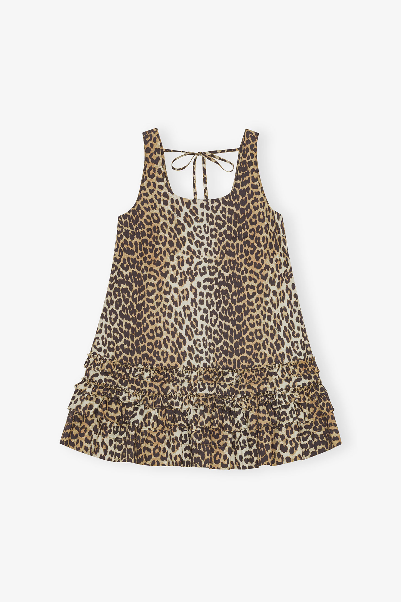 Beige Animal Print Ruffle Sleeve Maternity Dress – PinkBlush
