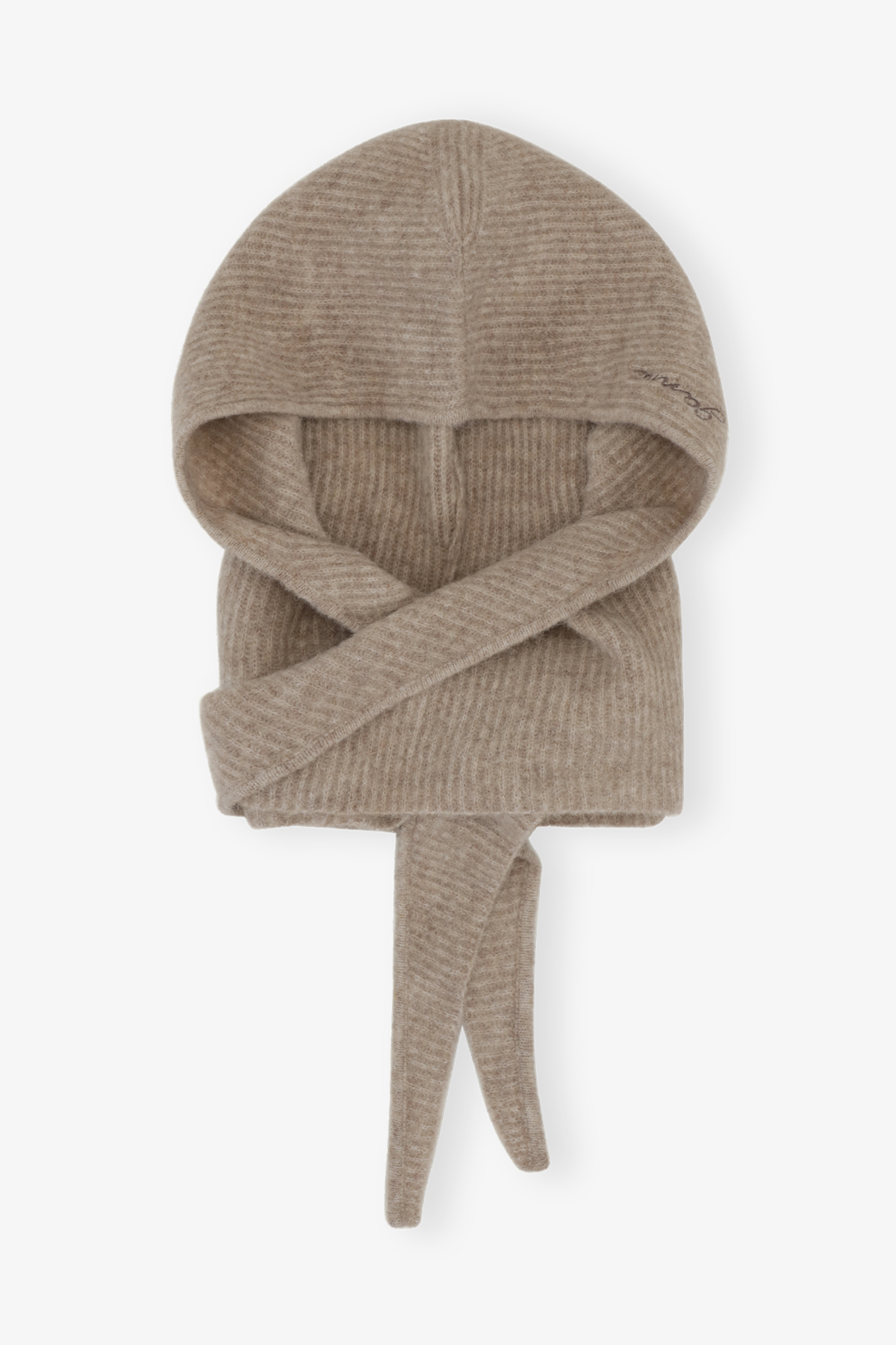 GANNI(ガニー)Core FutureWool Knit Balaclava ganni-core-future-wool-knit-