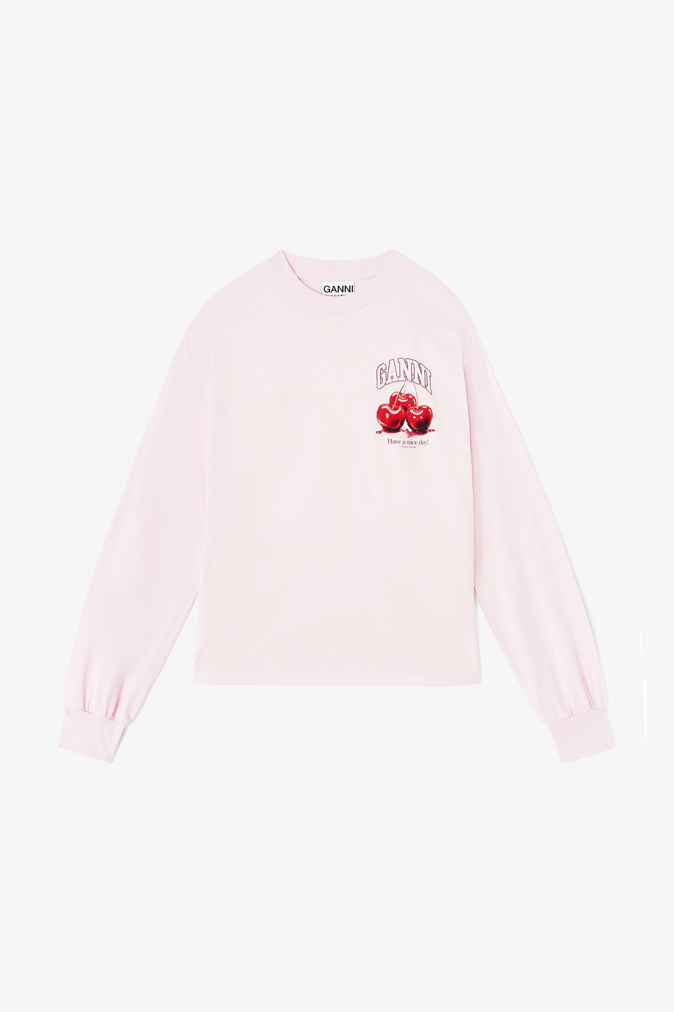 GANNI ピンク　ロングtシャツ　アメリカ購入 UNITED ARROWS - GANNI ピンク ロングtシャツ アメリカ購入の通販 by