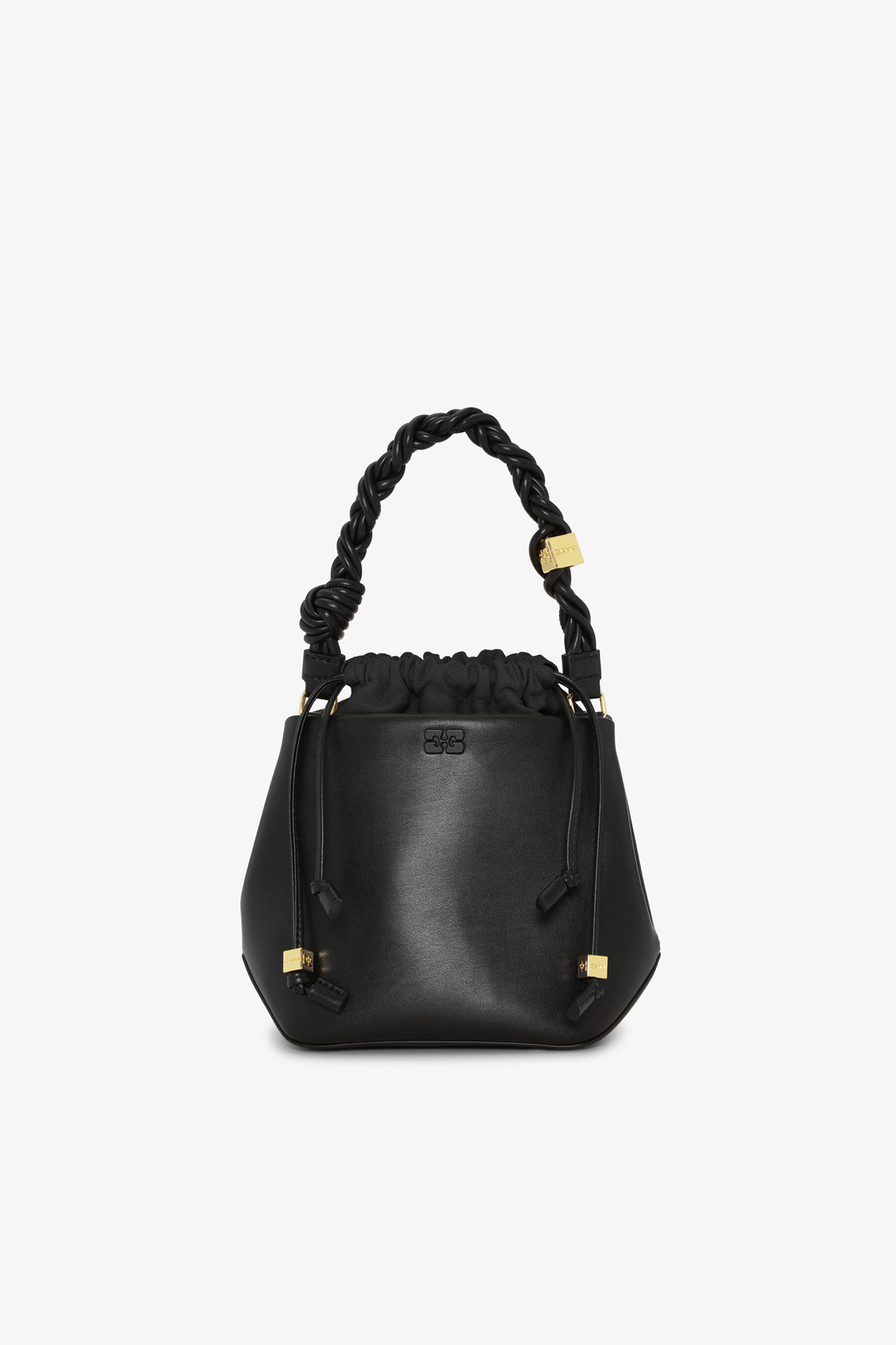 Black ブラック Bou バケットバッグ | GANNI (Global) Black ブラック Bou バケットバッグ | GANNI (Global)