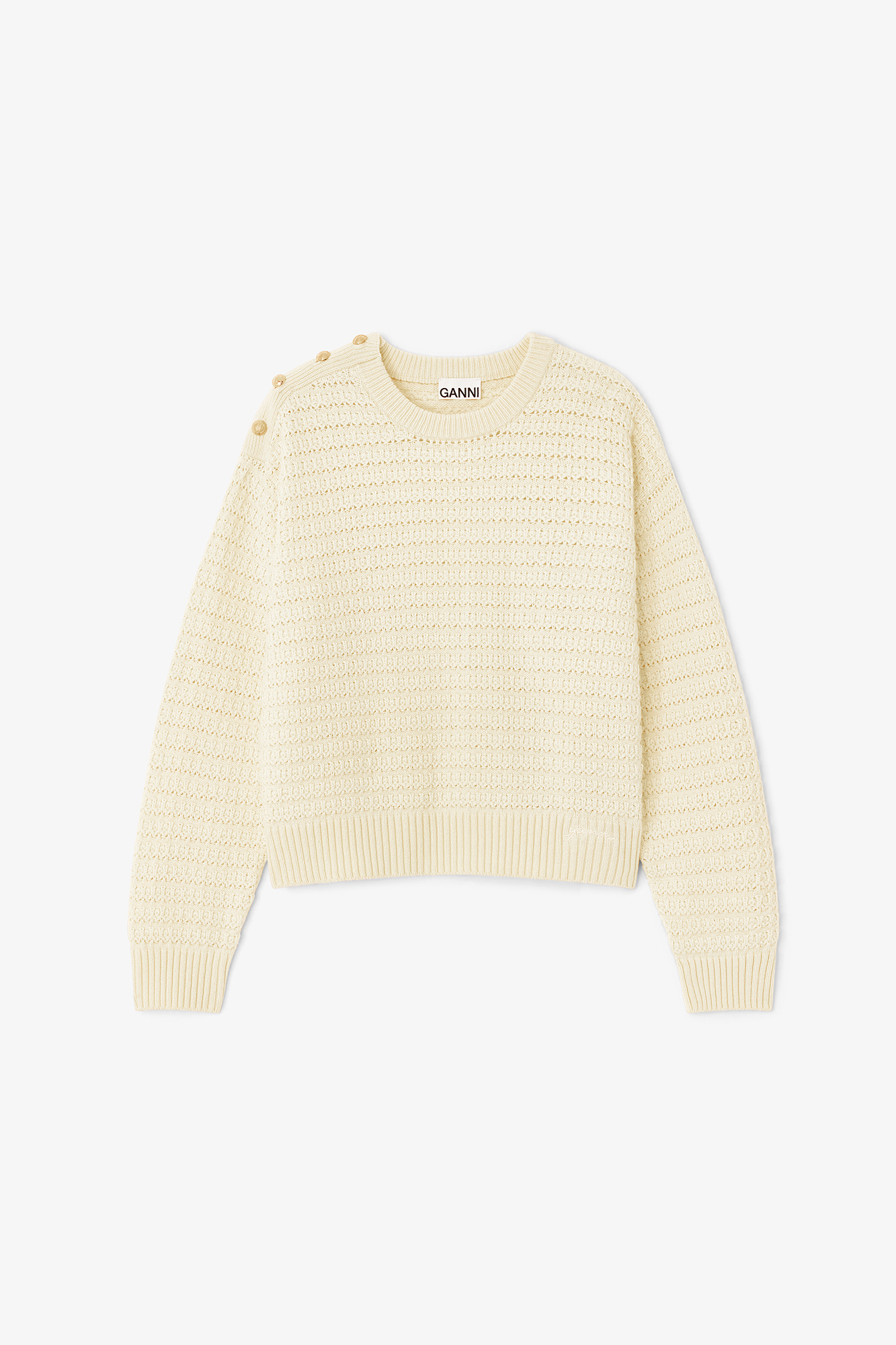 Cream Wool Jumper