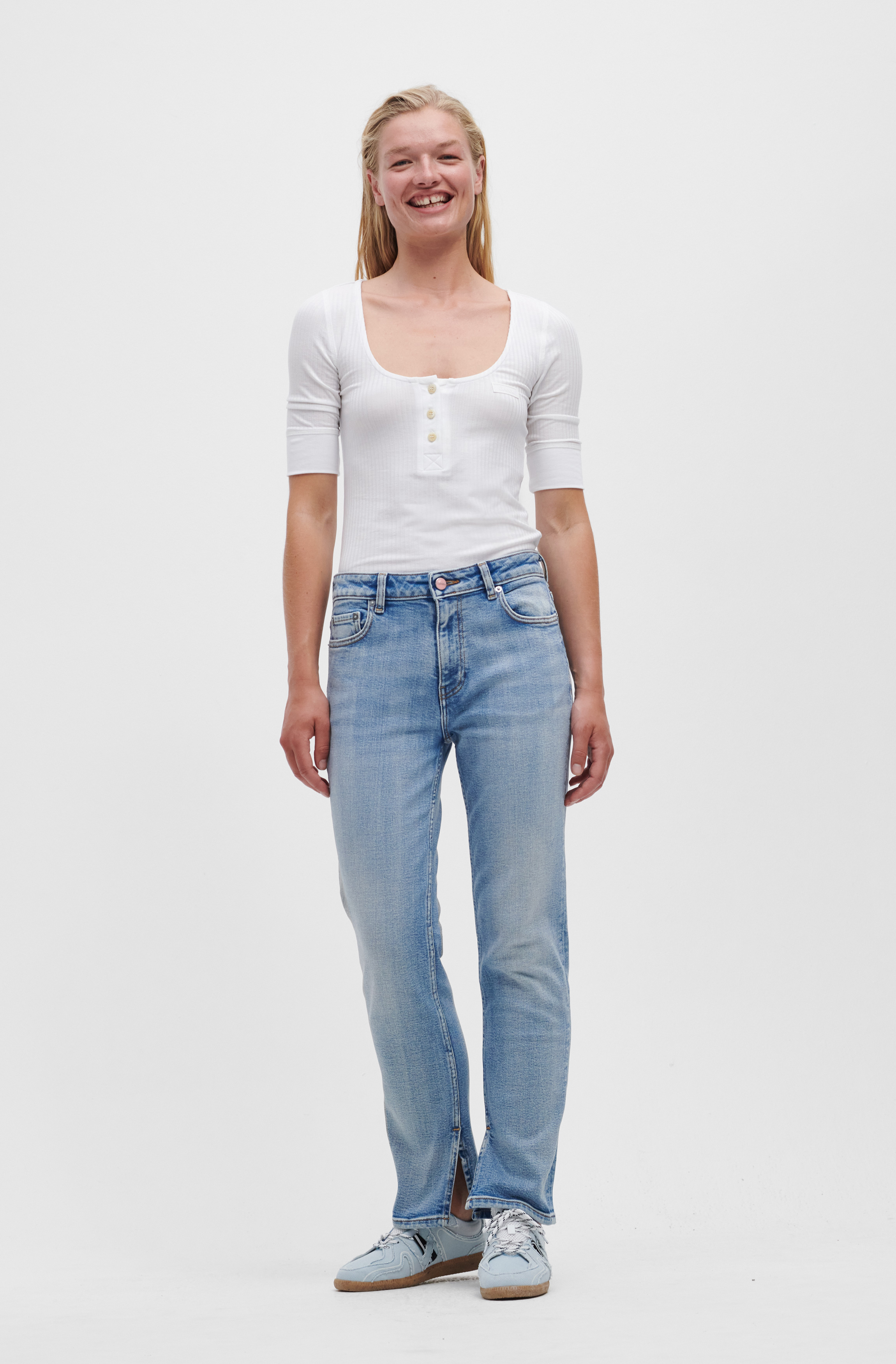 Light Blue Vintage Comfort Stretch 