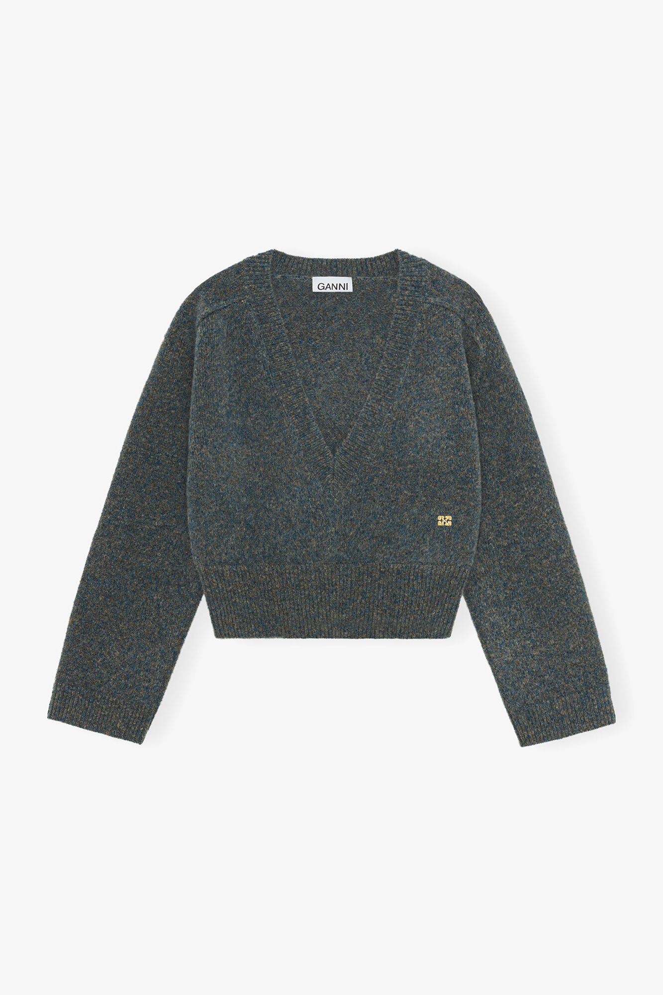 Sweater in Brushed Mohair | GANNI US