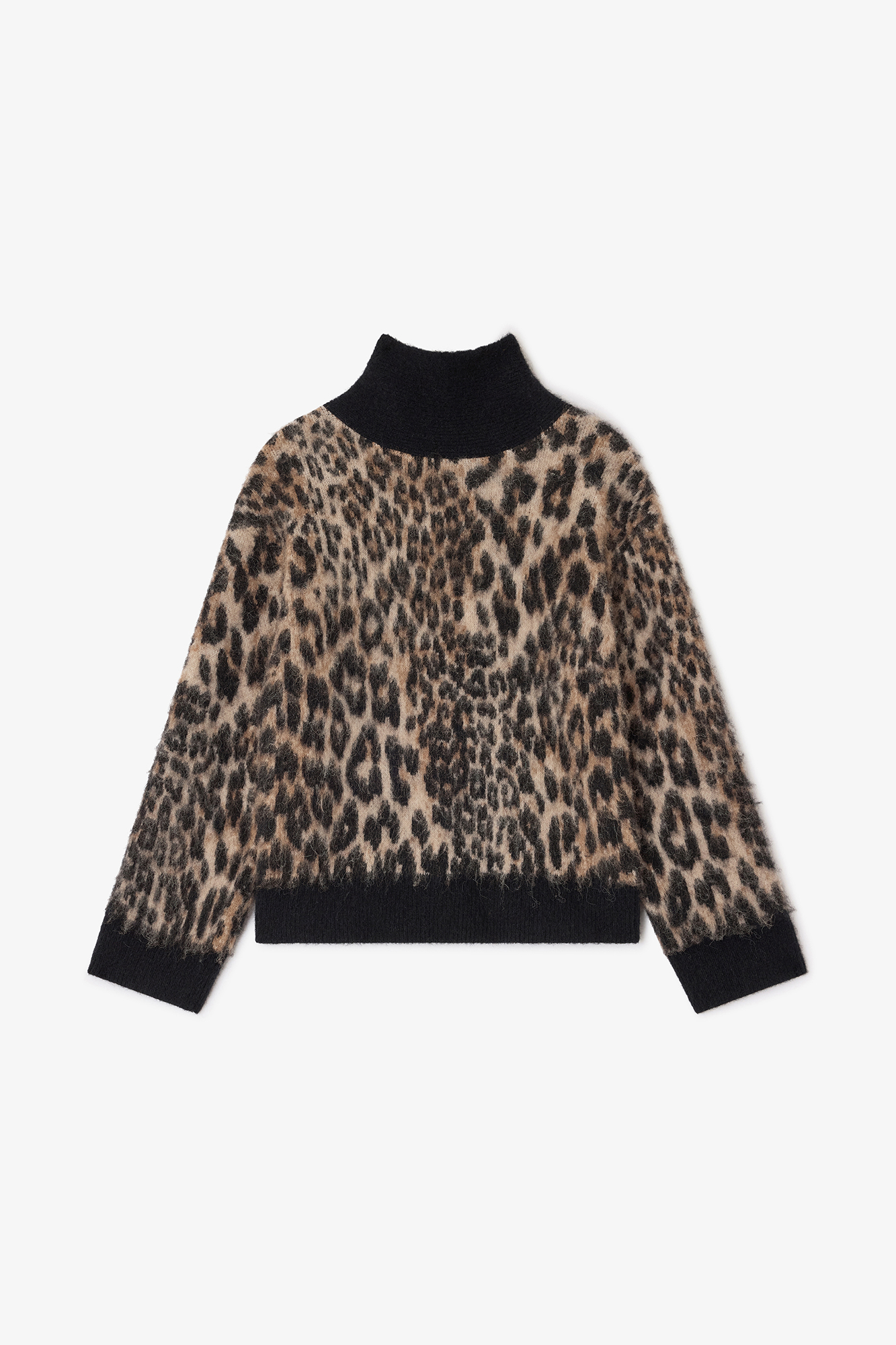 Leopard Open Back Jumper
