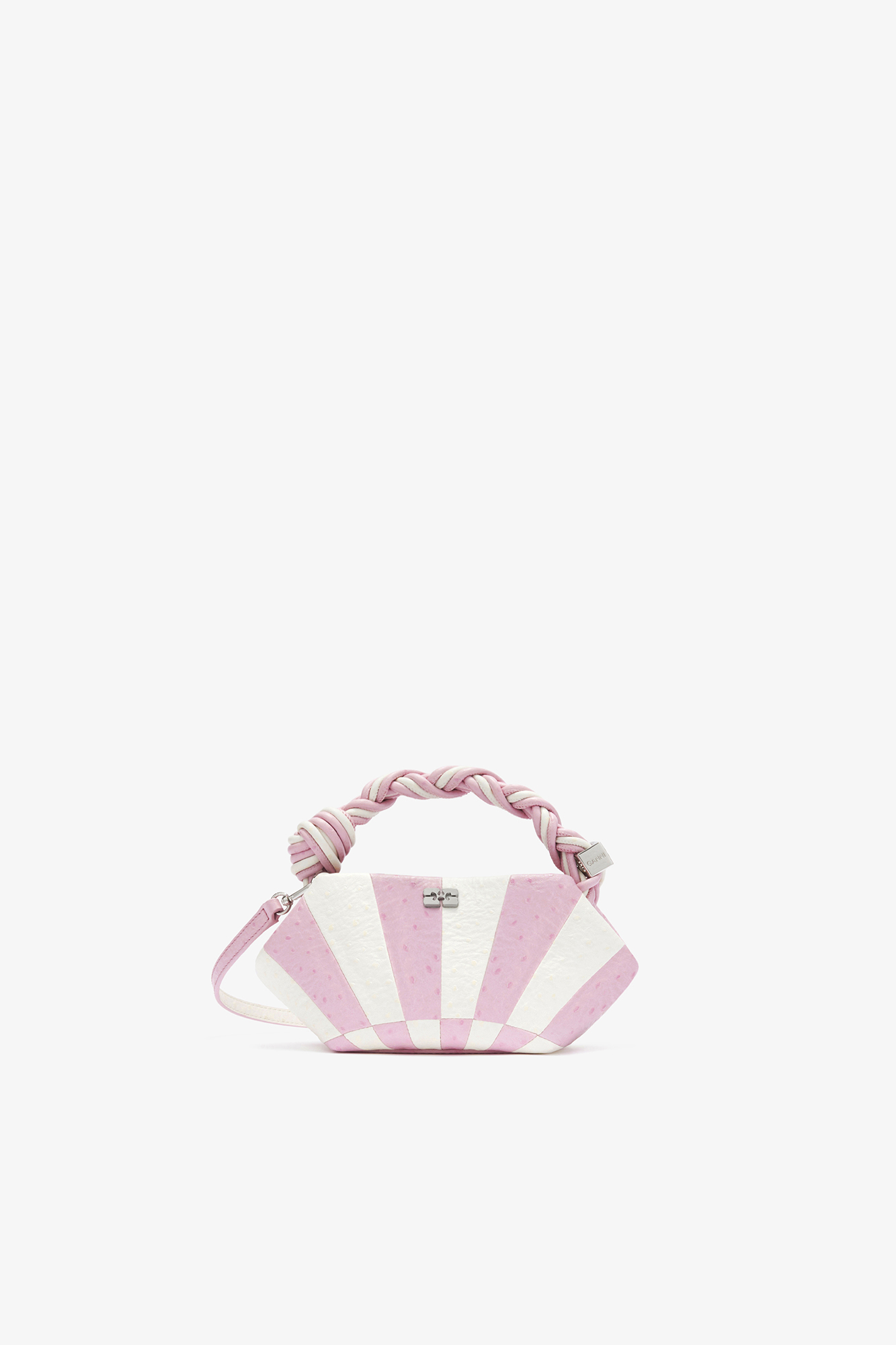 Lilac Snow Mini Bou Bag in Pink Circus | GANNI NL