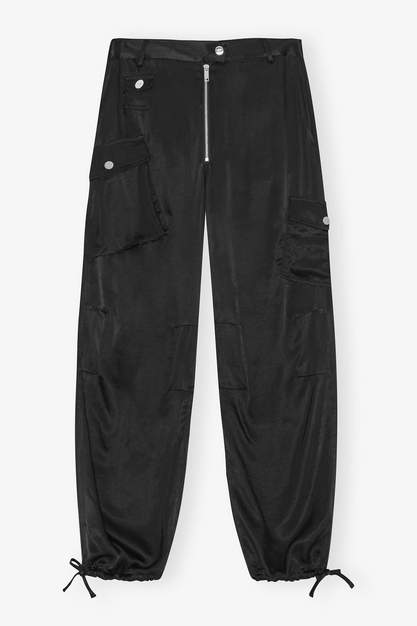 Black Cargo Pants | GANNI US