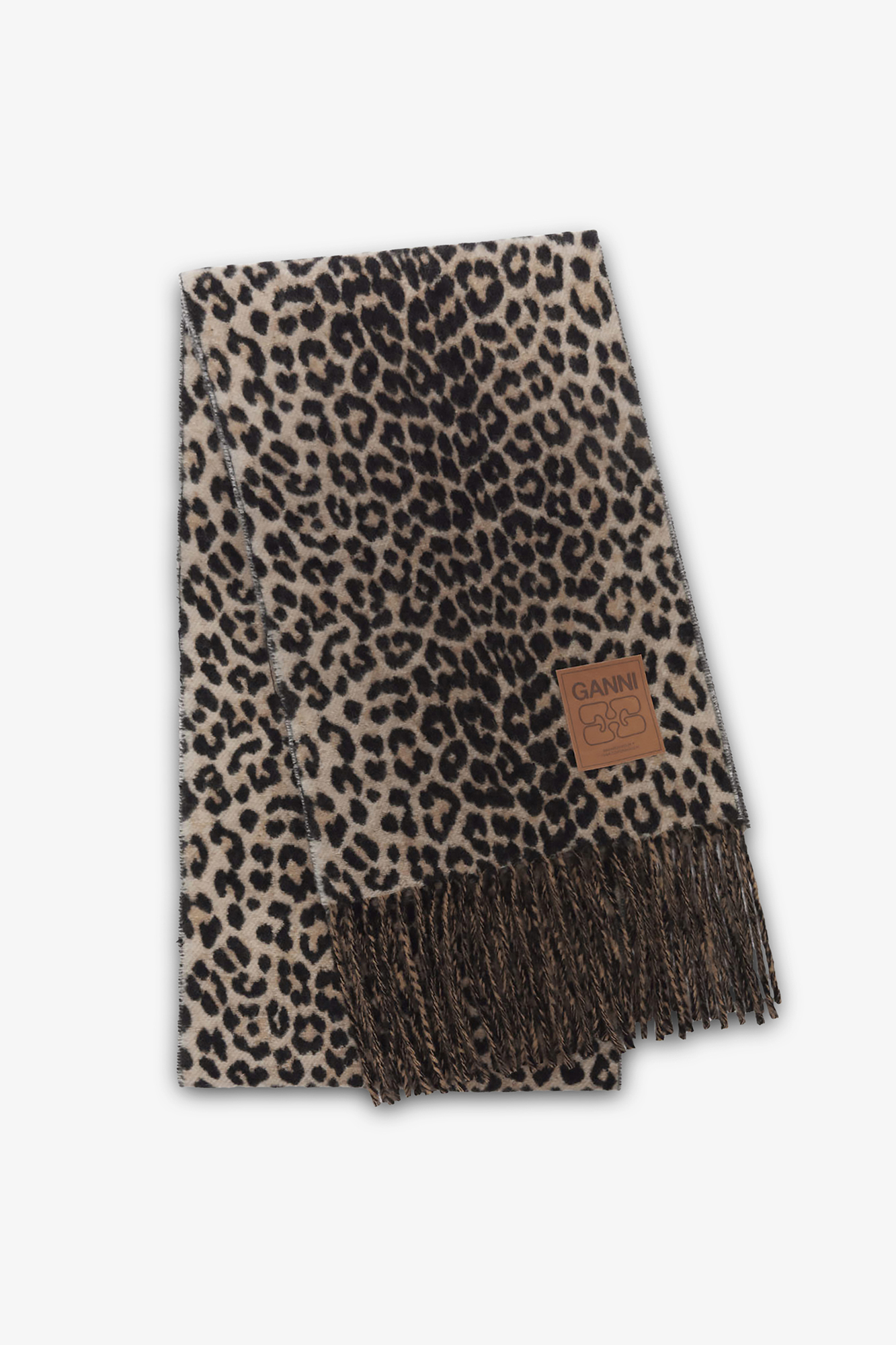 Wool Knit Scarf | GANNI US