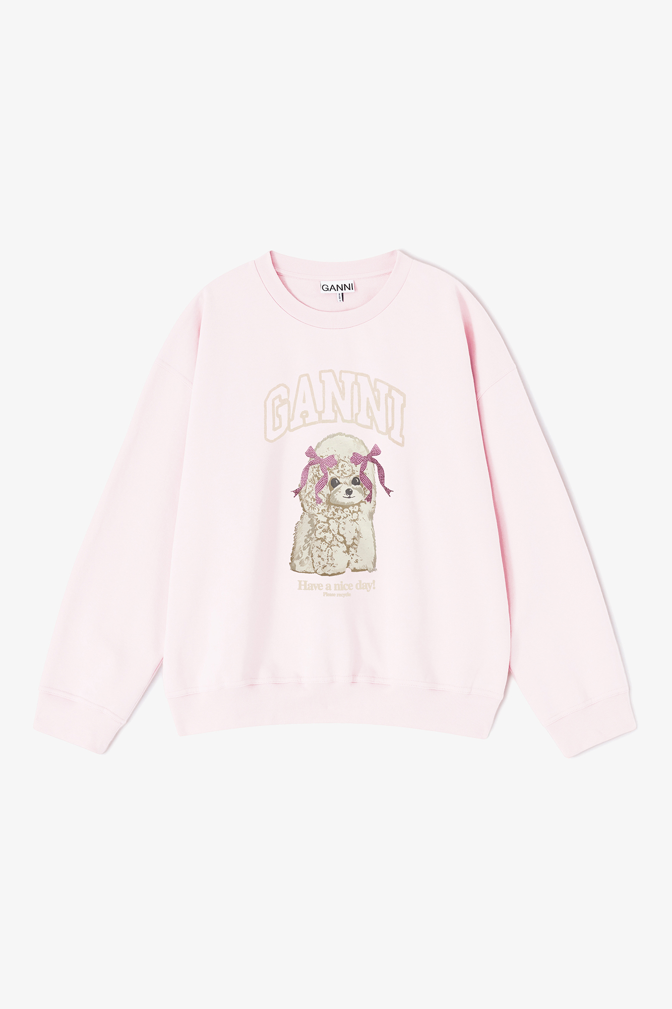 GANNI スパンコールタンクトップ ピンク GANNI / ガニー Soft Cotton Rib Tank Top（タンクトップ）｜UBY Spick