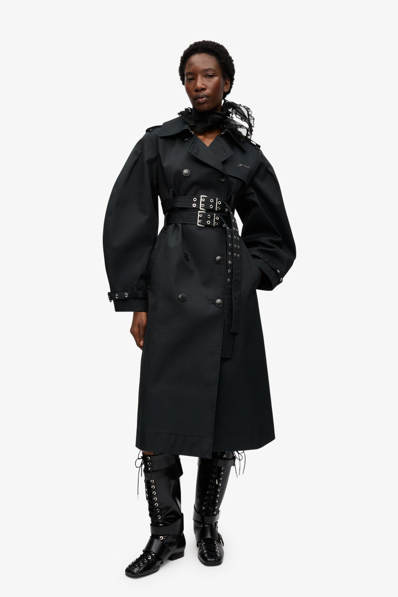 激レア goa 00s gimmick trench coat black $_57.JPG?set_id=880000500F