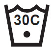Lavage en machine, &agrave; 30 &deg;C